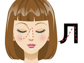 Ćwiczenie „Pisanie nosem” mające na celu przywrócenie wzroku